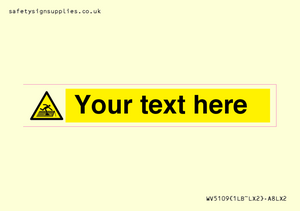 Custom Figure on Roof Sign